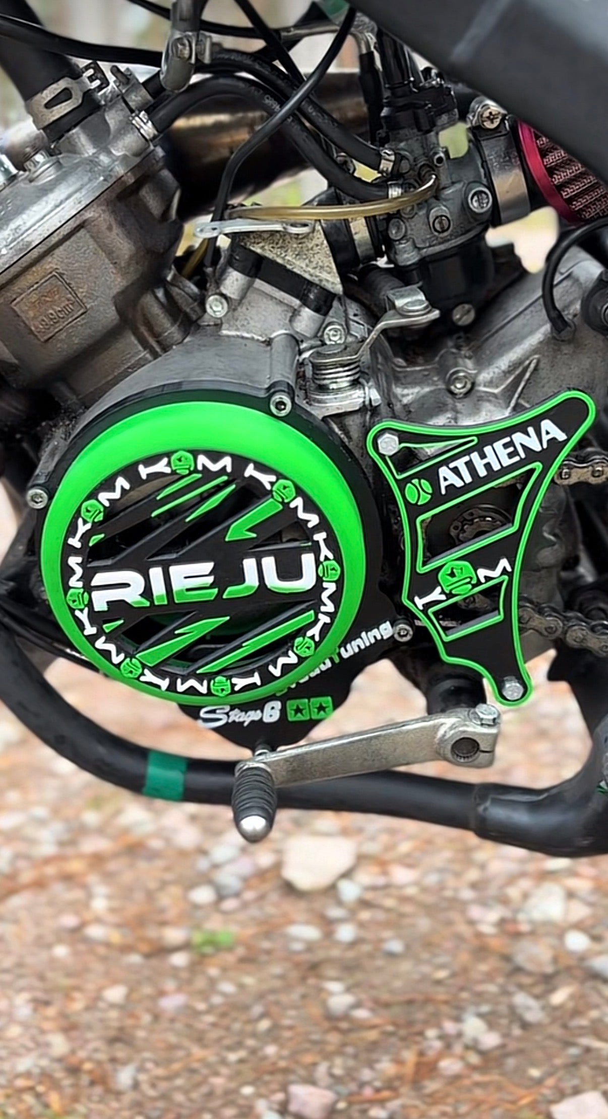 CUSTOM IGNITION COVER - RIEJU AM6