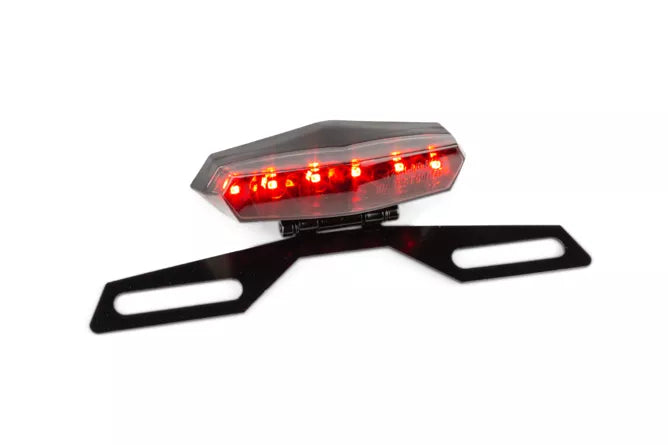 Baklampa Tonad med Reggplåtshållare (LED)