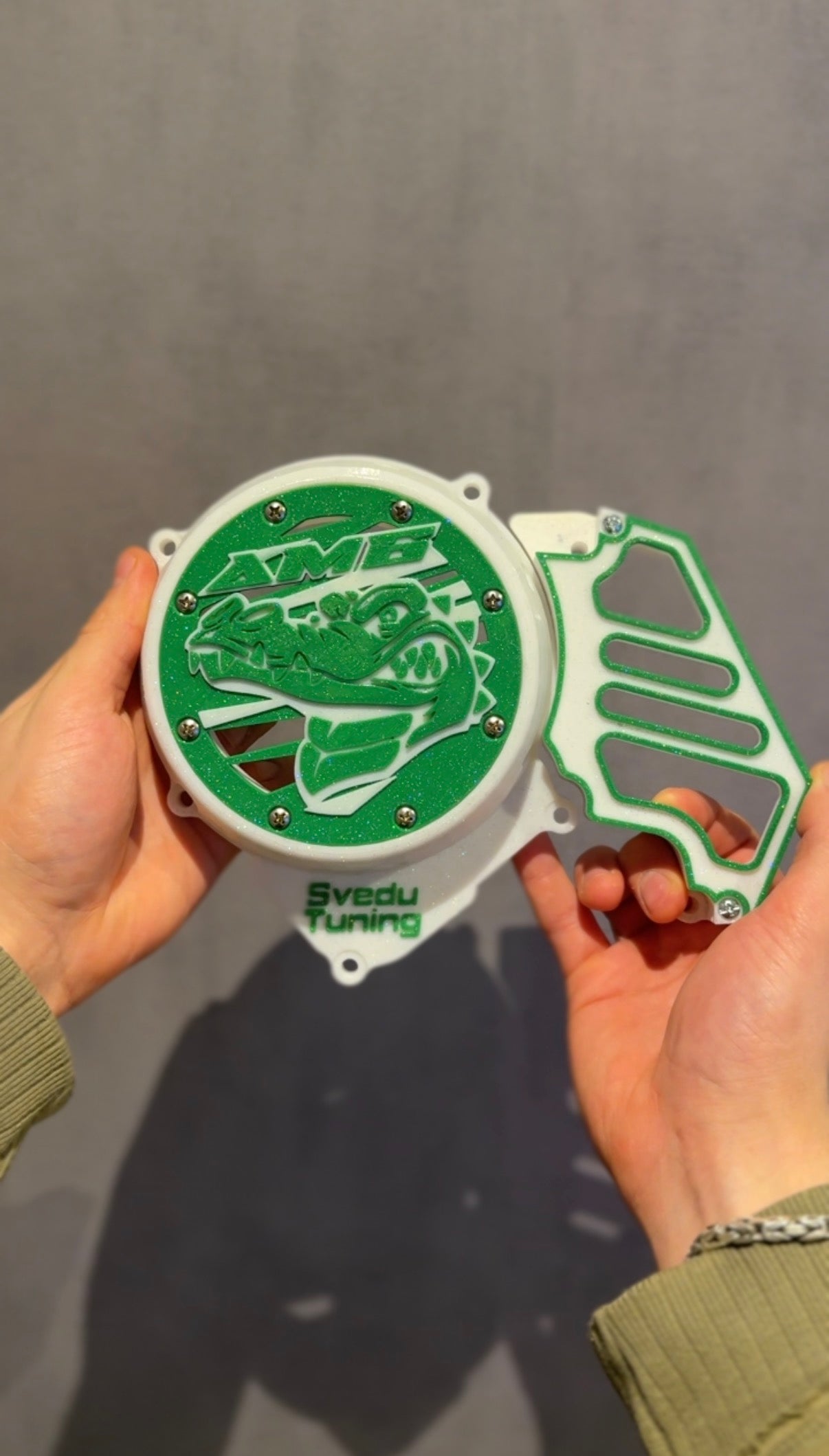 Custom Tändningskåpa - Krokodil AM6