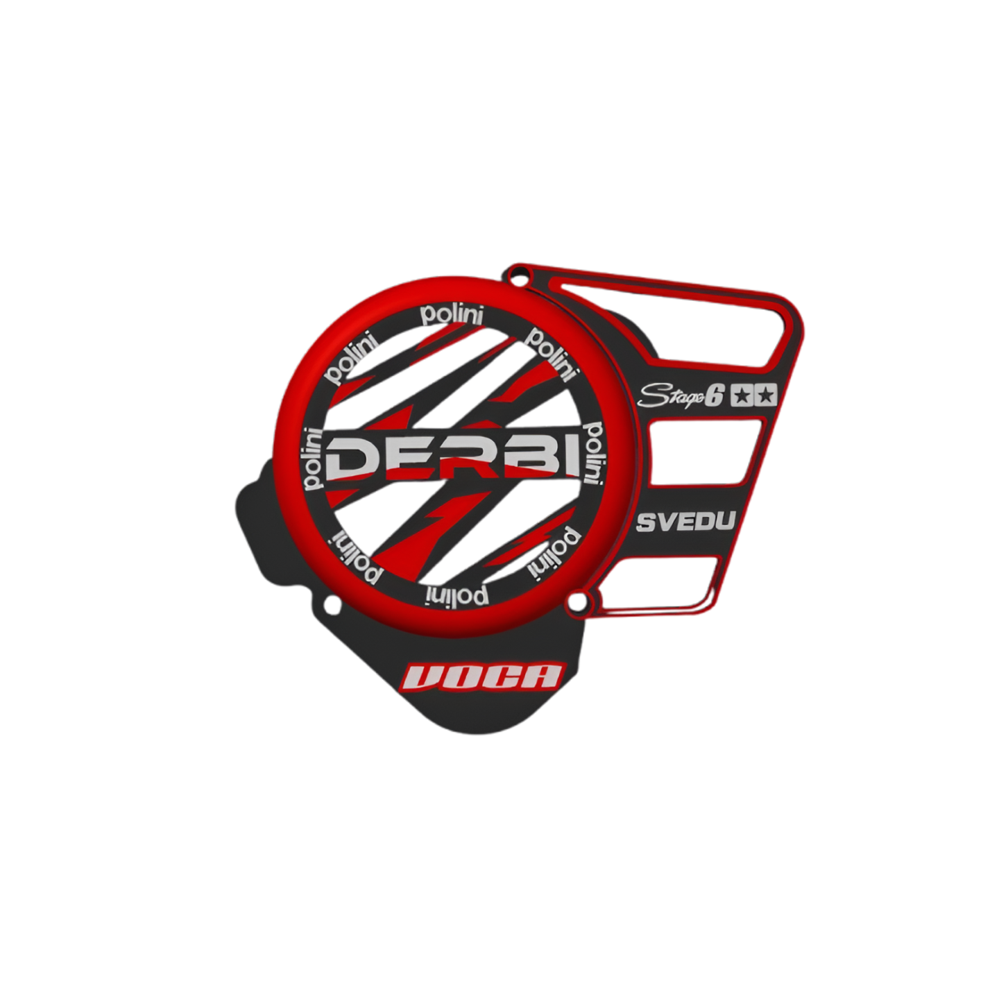 Custom Tändningskåpa - Derbi D50B0 SveduTuning